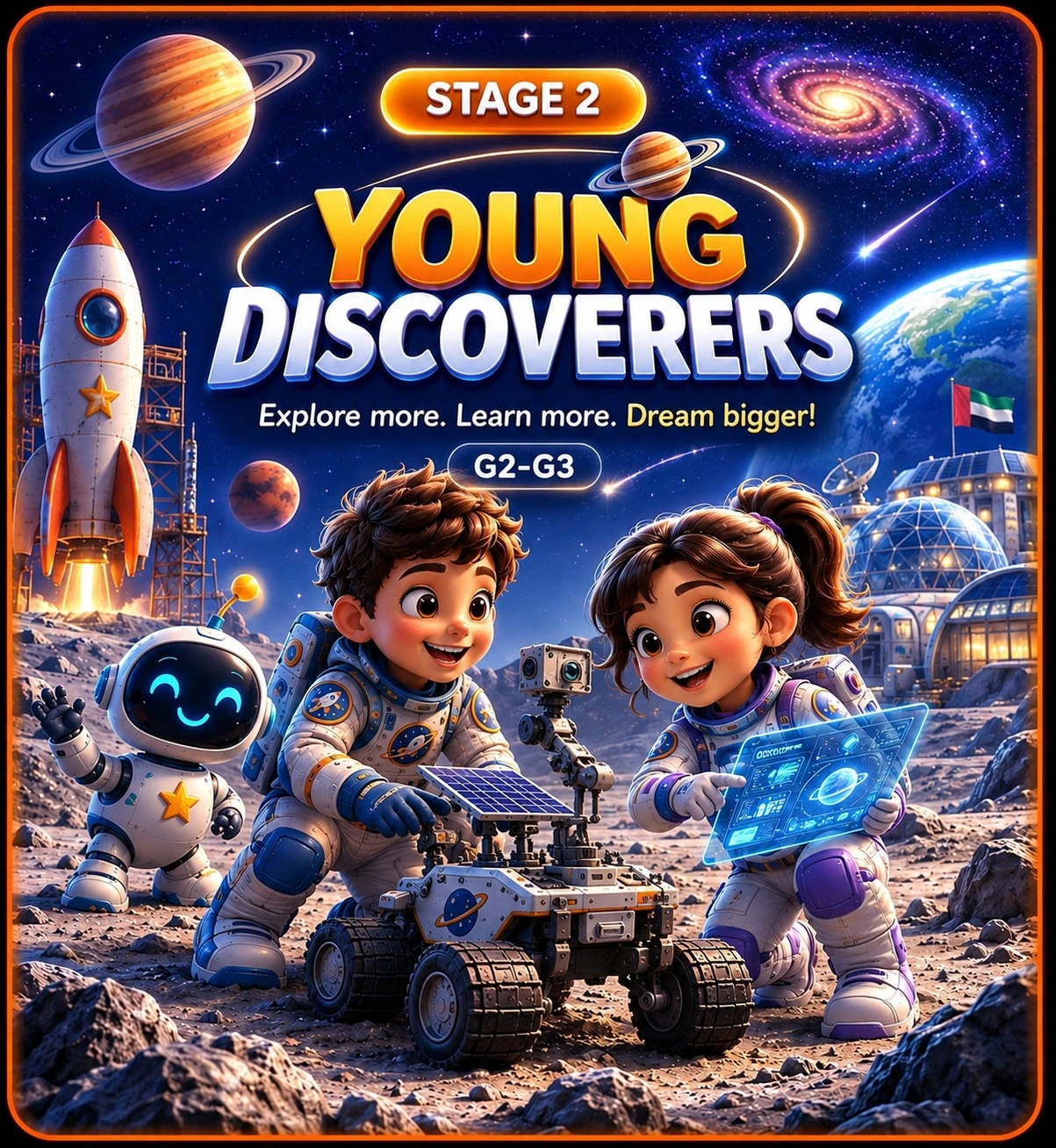 Stage 2 - Young Discoverers - G2 to G3